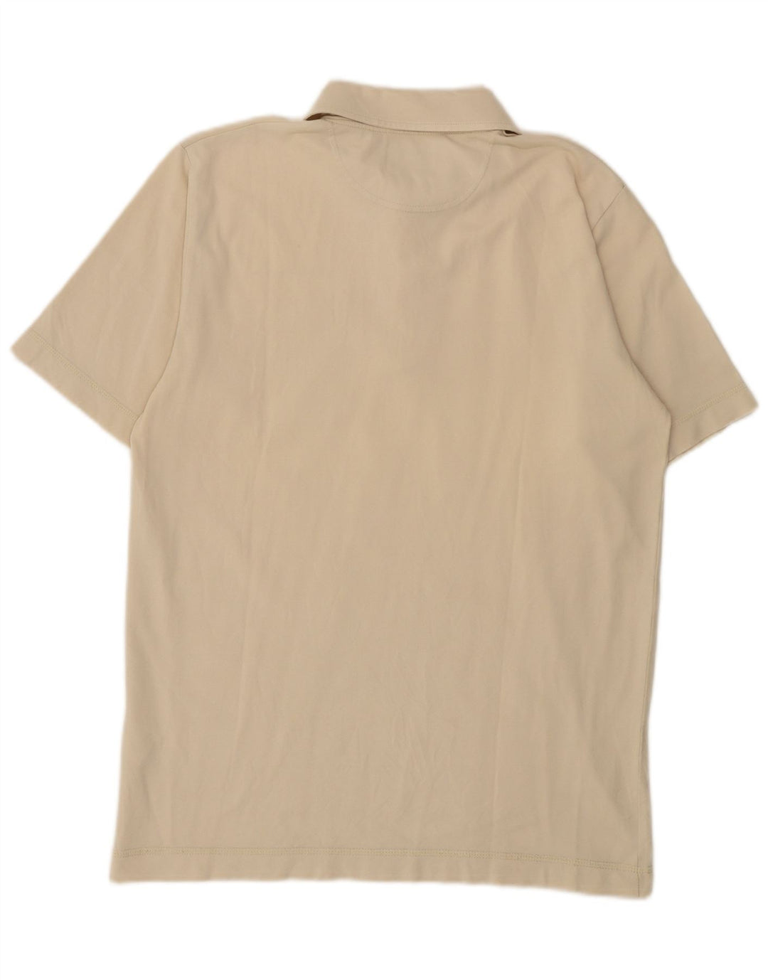 Polo da uomo Marlboro Classics in cotone bianco sporco medio