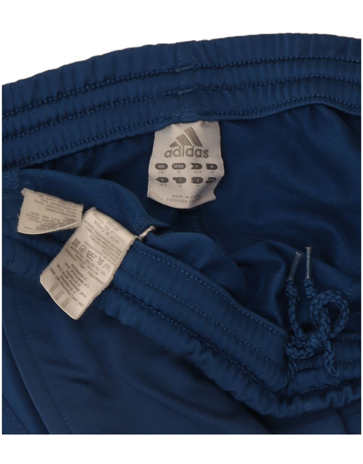 Adidas Mens Tracksuit Trousers Joggers Medium  Blue Polyester