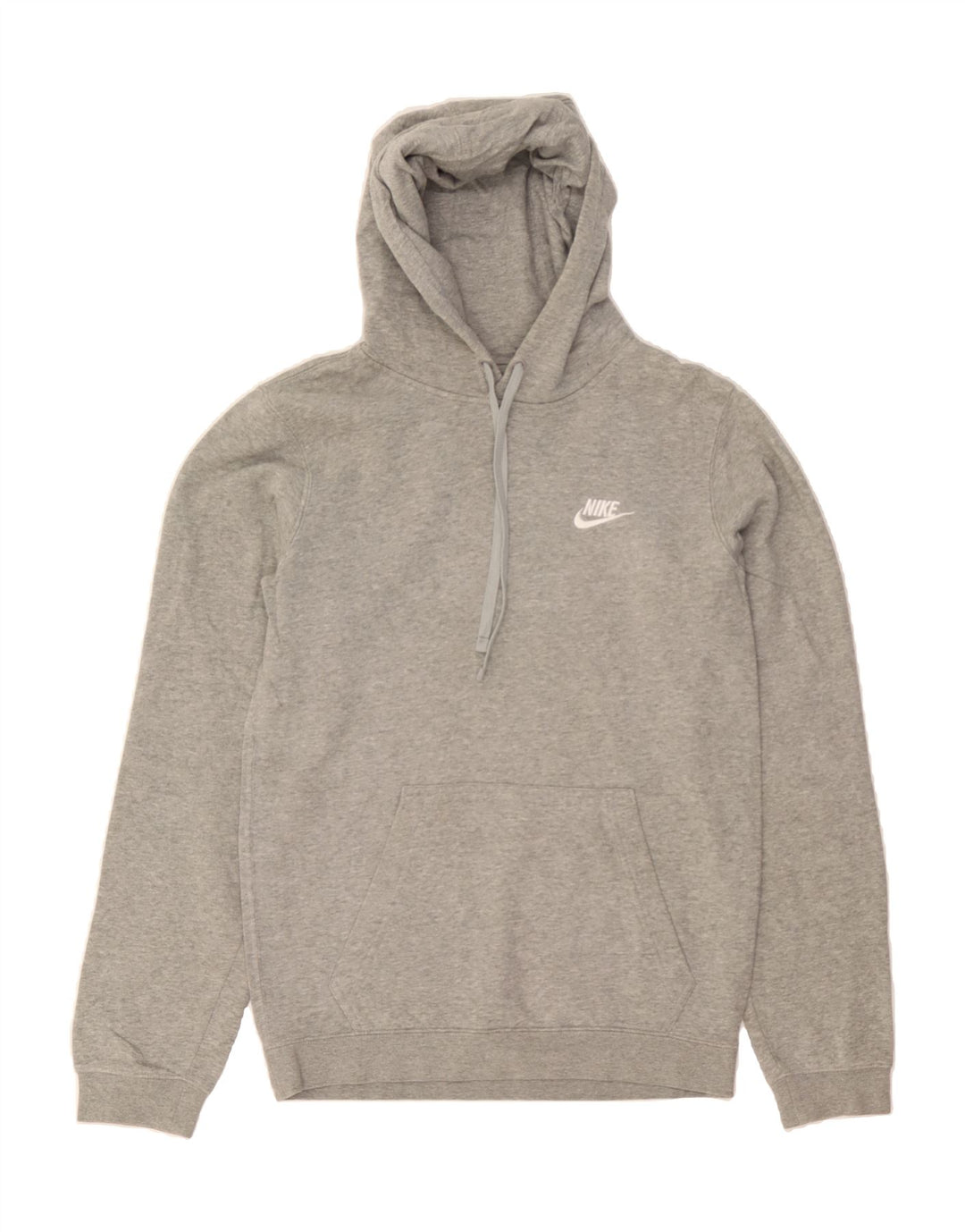 NIKE Mens Hoodie Jumper XS Grey Cotton Vintage Nike and Second-Hand Nike from Messina Hembry 