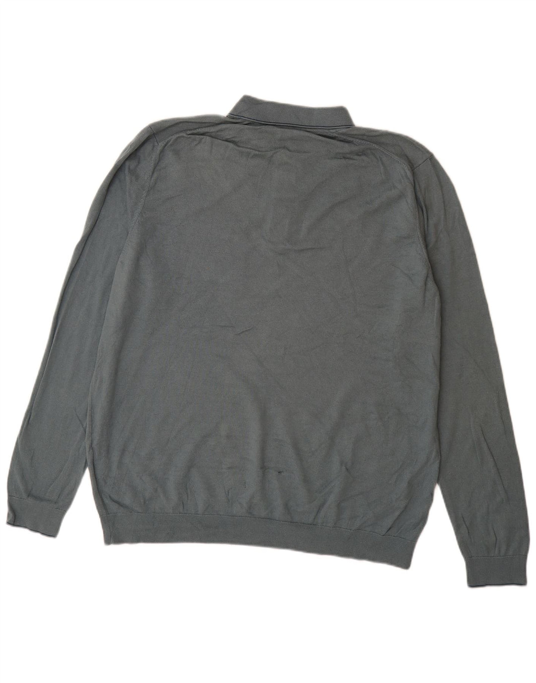 Maglione maglione collo alto da uomo Marks & Spencer XL blu modal