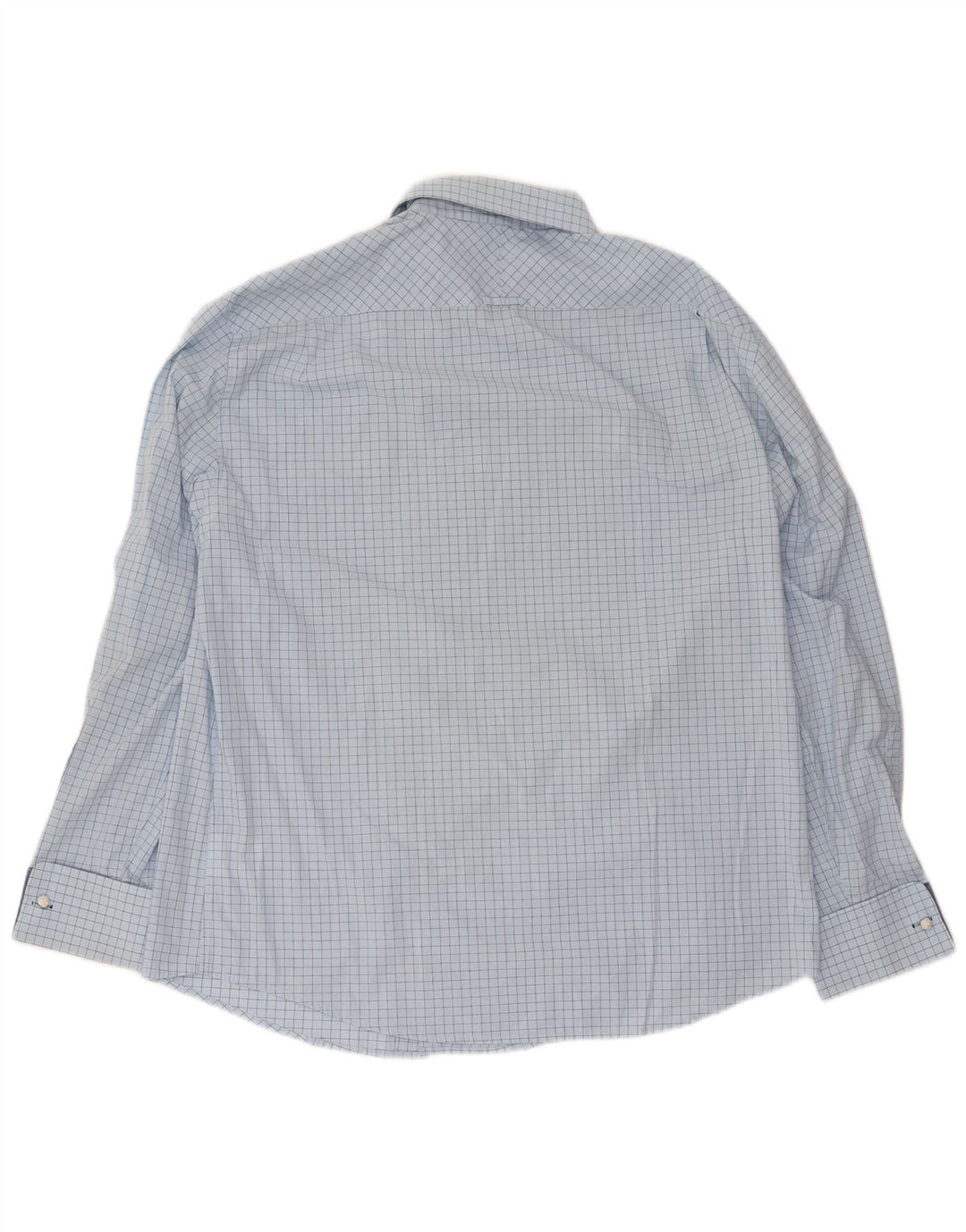 Camicia formale da uomo Ben Sherman XL in cotone a quadri blu