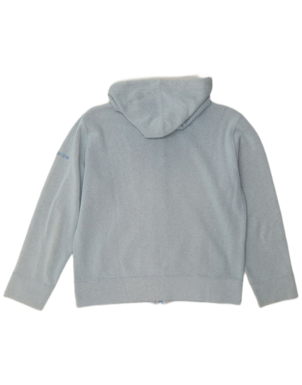 Felpa con cappuccio e zip da donna Asics UK 14 Blu medio