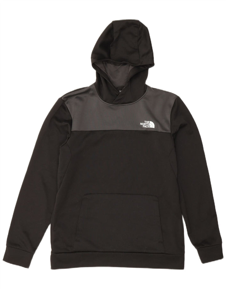 Felpa con cappuccio da uomo The North Face, poliestere color block medio nero