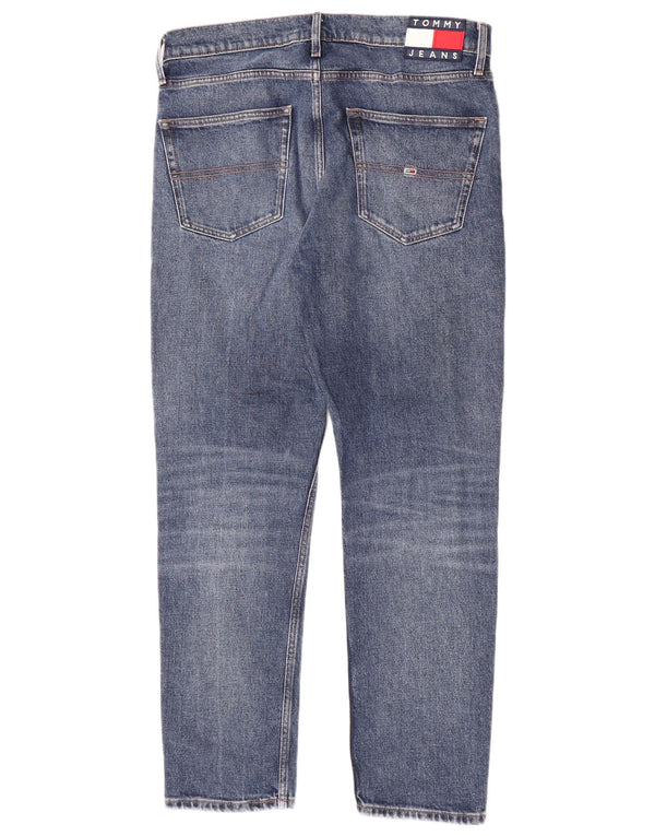 Jeans slim da uomo Tommy Hilfiger W32 L29 cotone blu