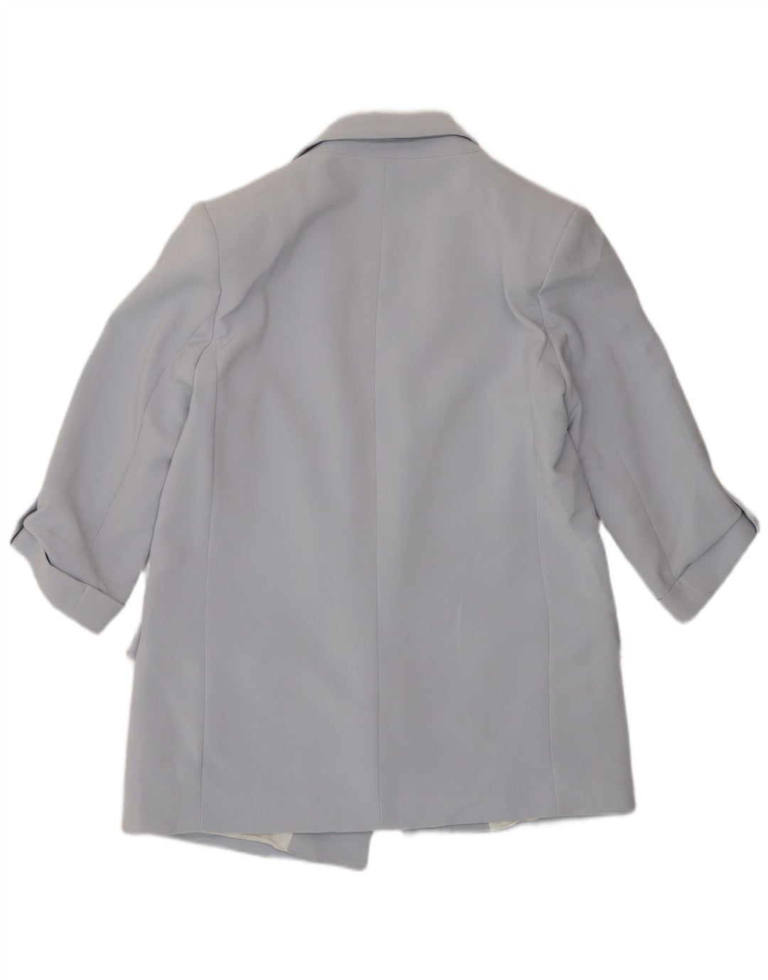 Giacca blazer aperta da donna con maniche a 3/4 Zara UK 16 grande blu