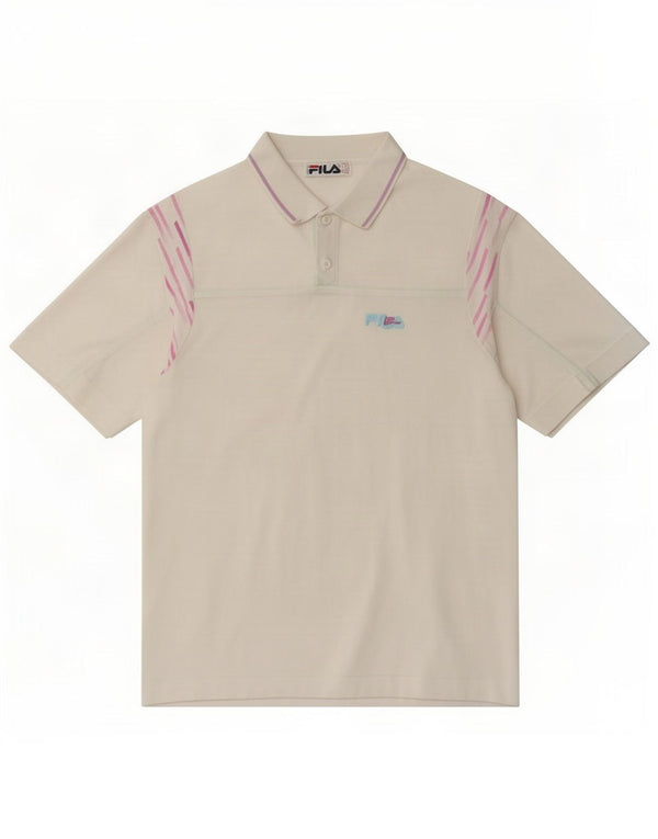 Polo Fila Uomo IT 50 Medium Bianca