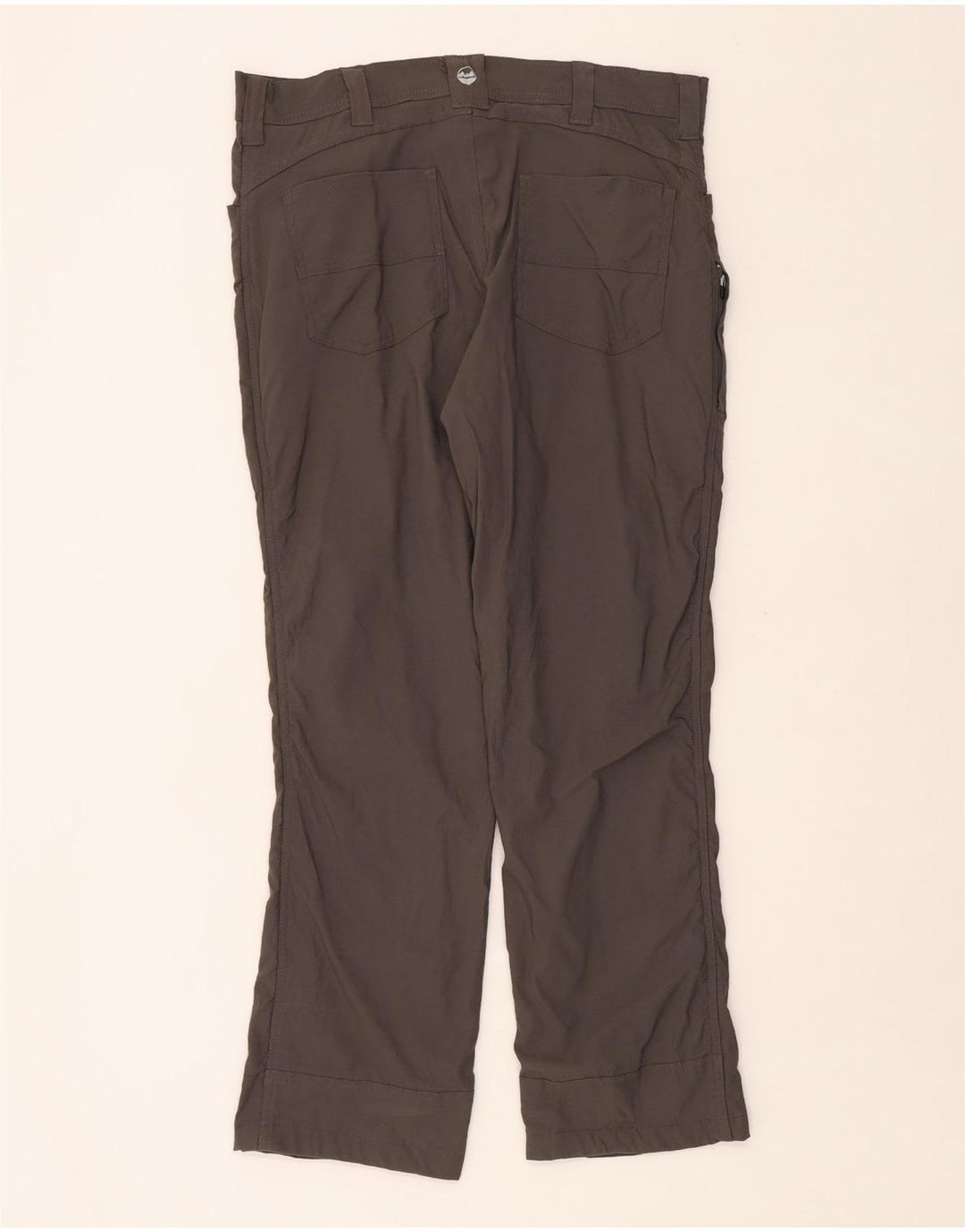 Pantaloni cargo dritti da uomo Wrangler W36 L30 nylon grigio