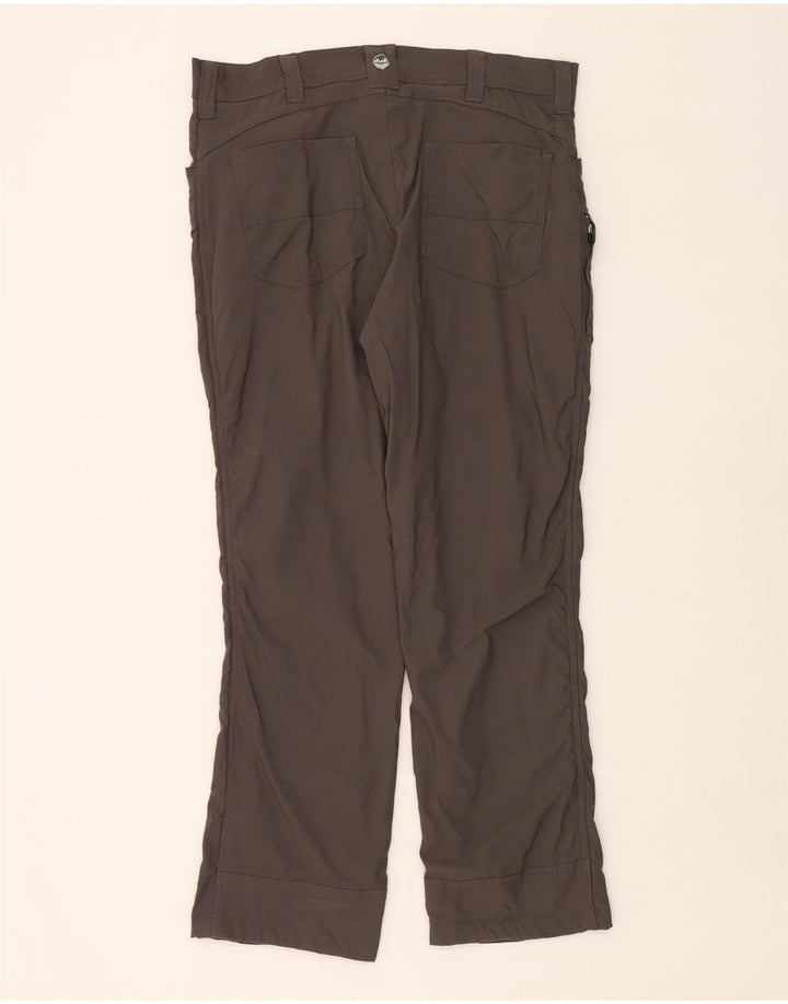 Pantaloni cargo dritti da uomo Wrangler W36 L30 nylon grigio