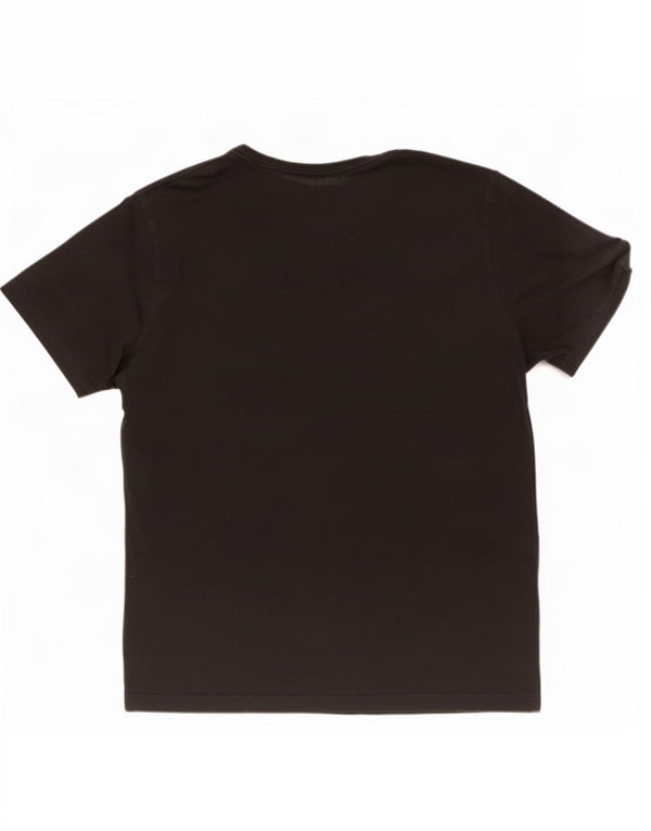 T-shirt da uomo Puma Top Large in cotone nero