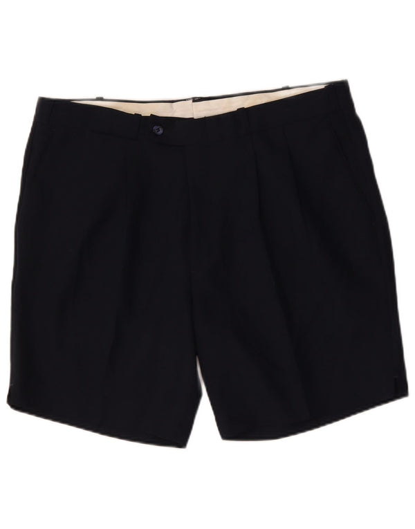 Pantaloncini chino da uomo Farah W38 XL poliestere blu navy