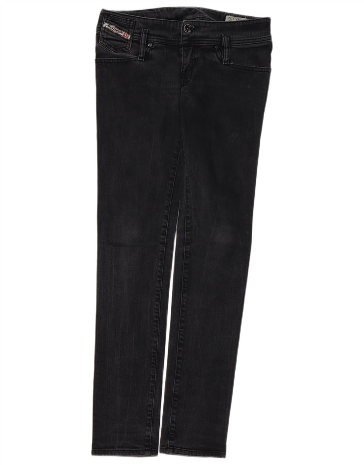 Jeans Matic Slim da donna DIESEL W27 L32 cotone nero