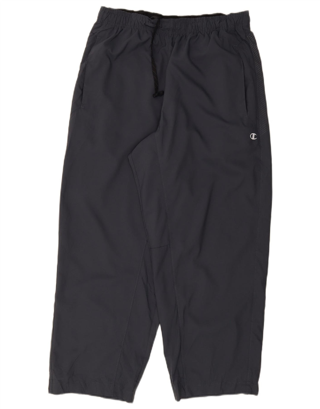 Pantaloni da tuta da uomo Champion Large in poliestere grigio