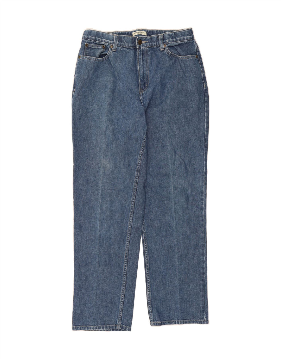 EDDIE BAUER Womens Straight Jeans US 12 Large W30 L31 Blue Cotton Vintage Eddie Bauer and Second-Hand Eddie Bauer from Messina Hembry 