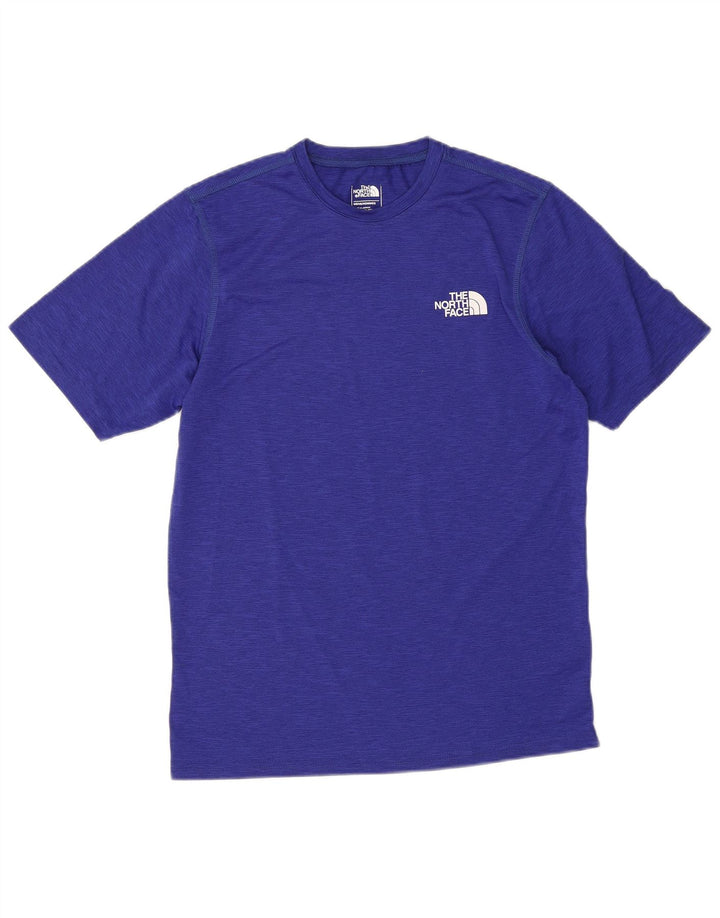 T-shirt da uomo The North Face Top in poliestere chiazzato blu piccolo
