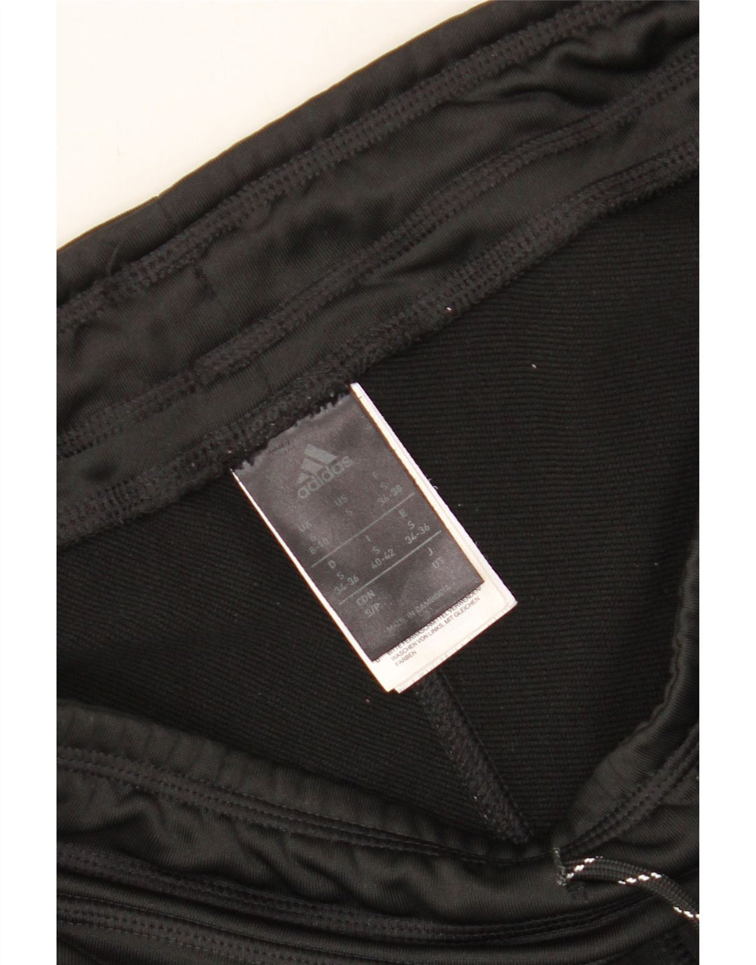 ADIDAS Womens Climalite Tracksuit Trousers UK 8/10 Small  Black Polyester Vintage Adidas and Second-Hand Adidas from Messina Hembry 