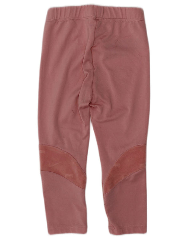 NIKE Baby Girls Graphic Leggings 12-18 Months  Pink Polyester