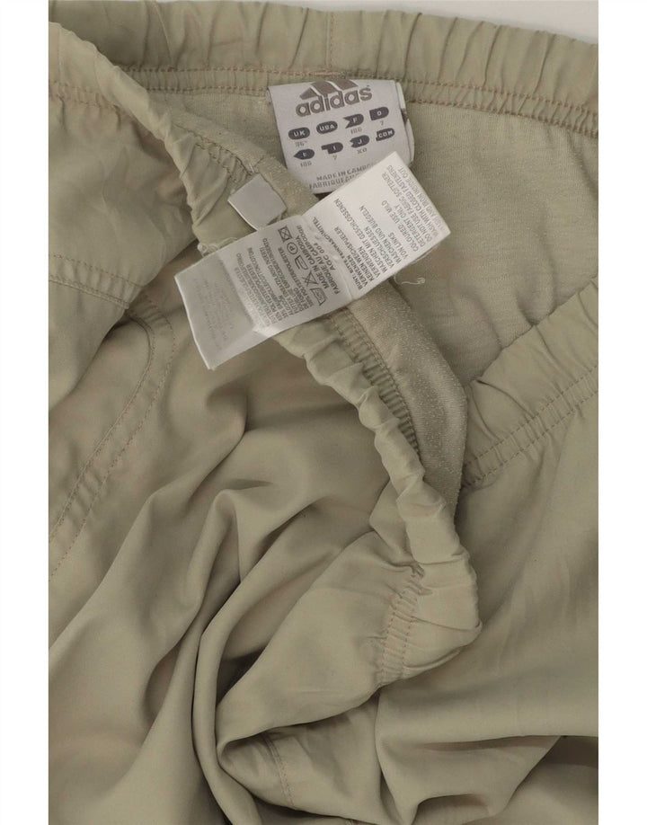 Pantaloni da tuta da uomo Adidas Large in poliestere kaki