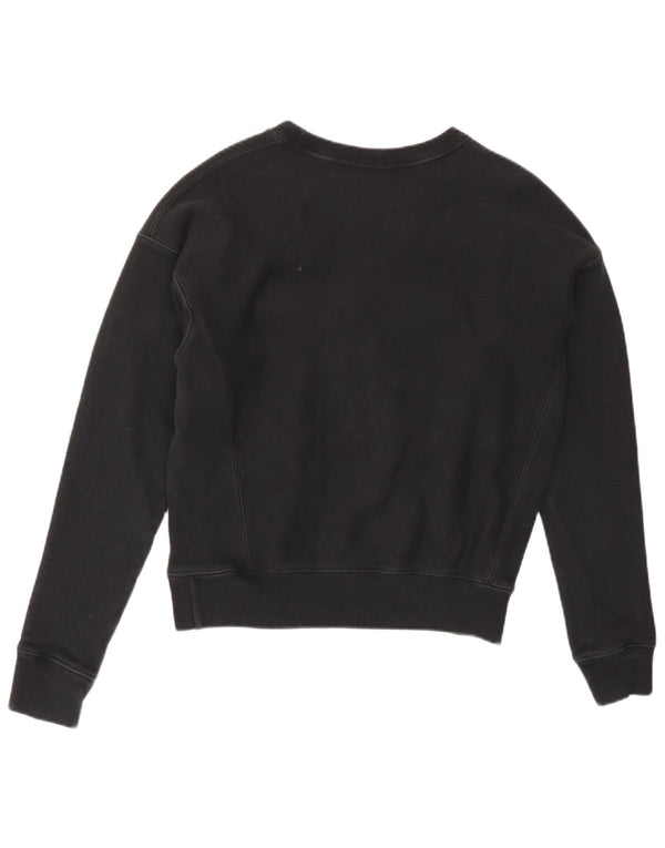 Felpa corta oversize da donna Champion UK 6 XS nera