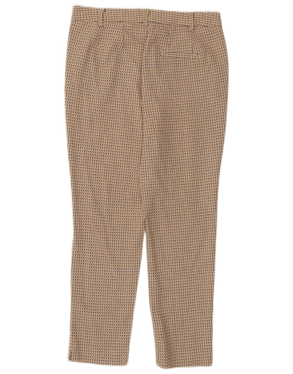 Pantaloni cropped Marks & Spencer da donna con motivo astratto UK 12 Medium W30 L