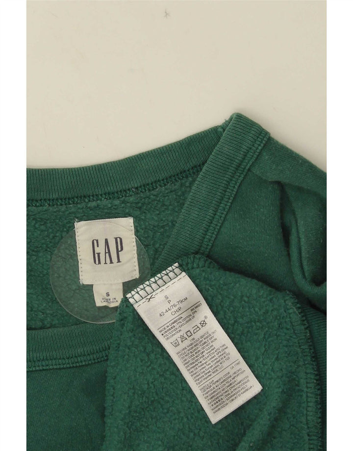 Gap Felpa grafica da uomo Maglione piccolo cotone verde