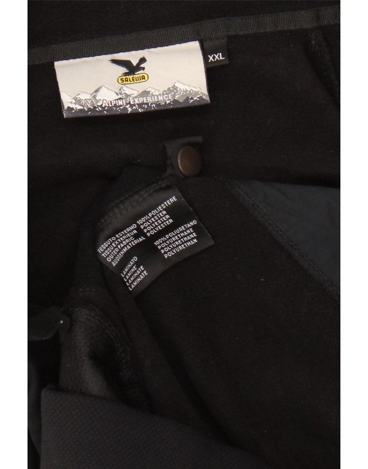 Giacca da tuta da uomo SALEWA 2XL poliestere nero