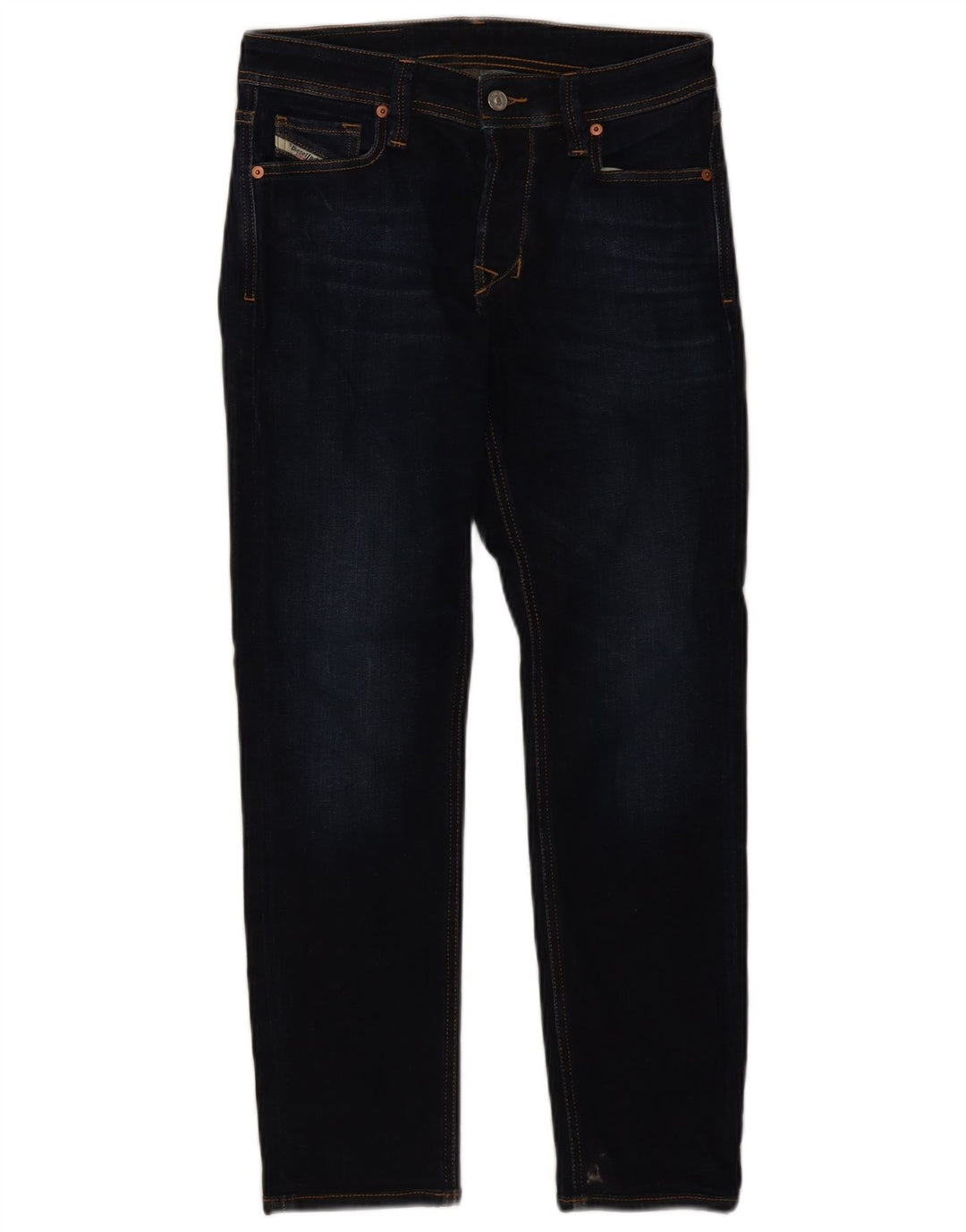Jeans dritti da donna Diesel W28 L28 Blu navy