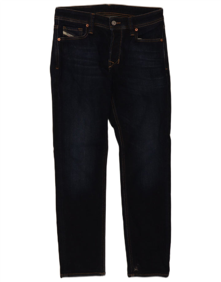 Jeans dritti da donna Diesel W28 L28 Blu navy