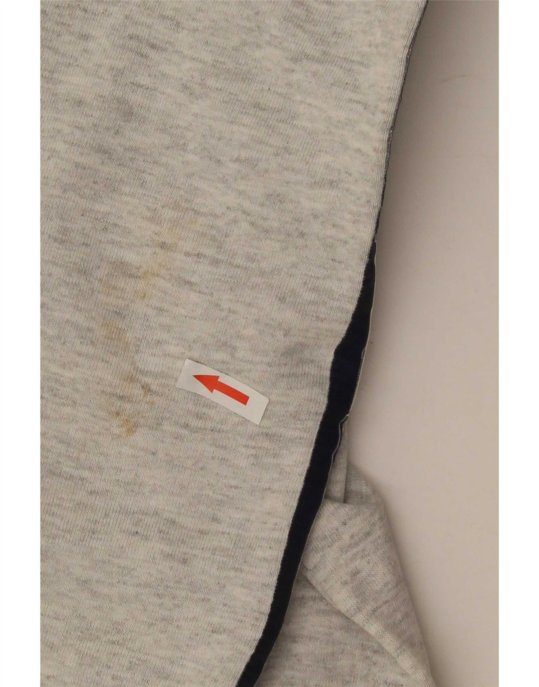 Felpa Champion da uomo con grafica con zip e collo, maglione, colore grigio medio