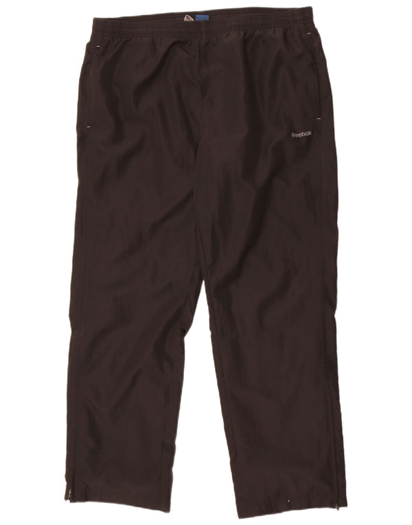 Pantaloni da tuta Reebok da uomo XL neri in poliestere