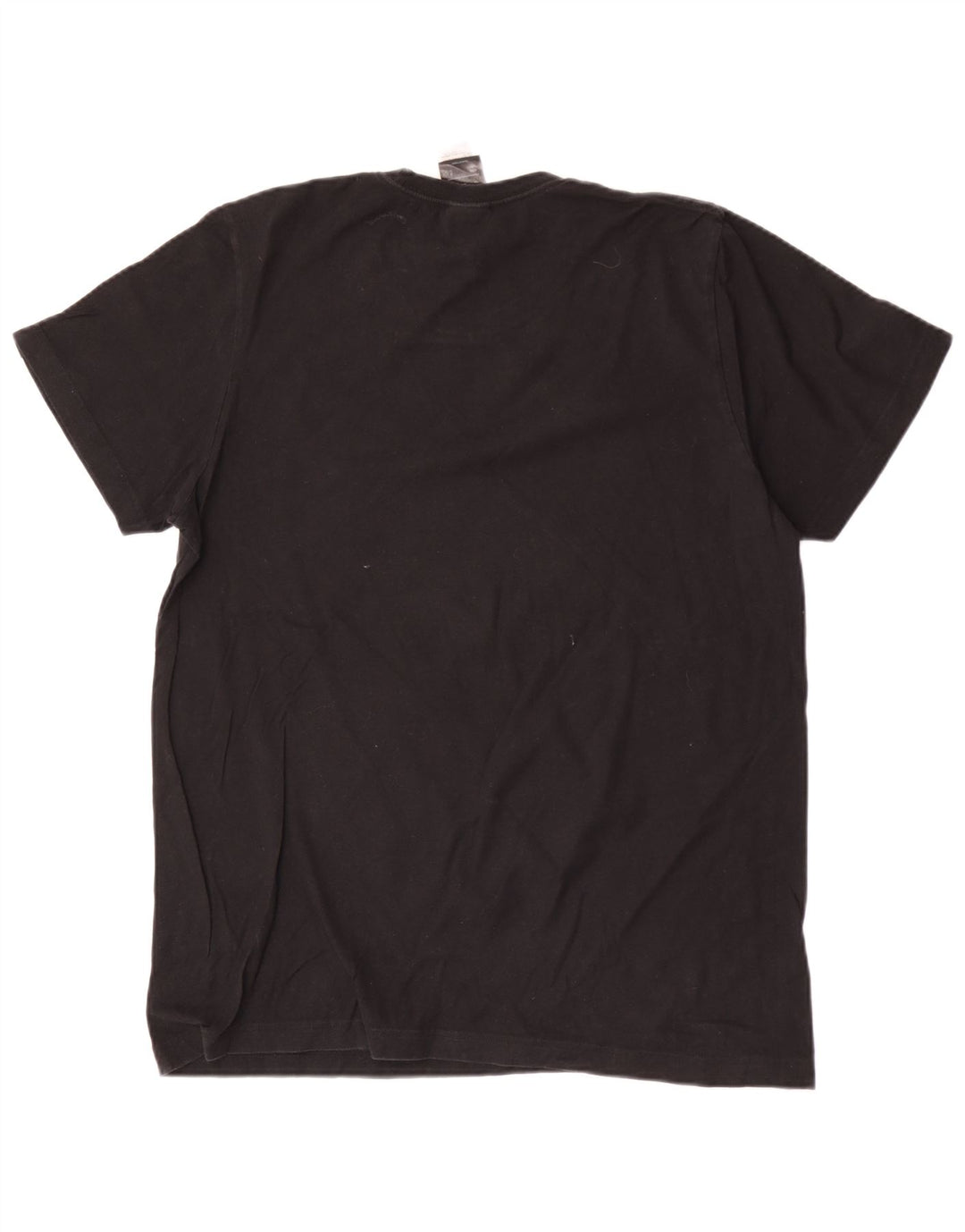 T-shirt grafica da uomo Adidas Top in cotone nero medio