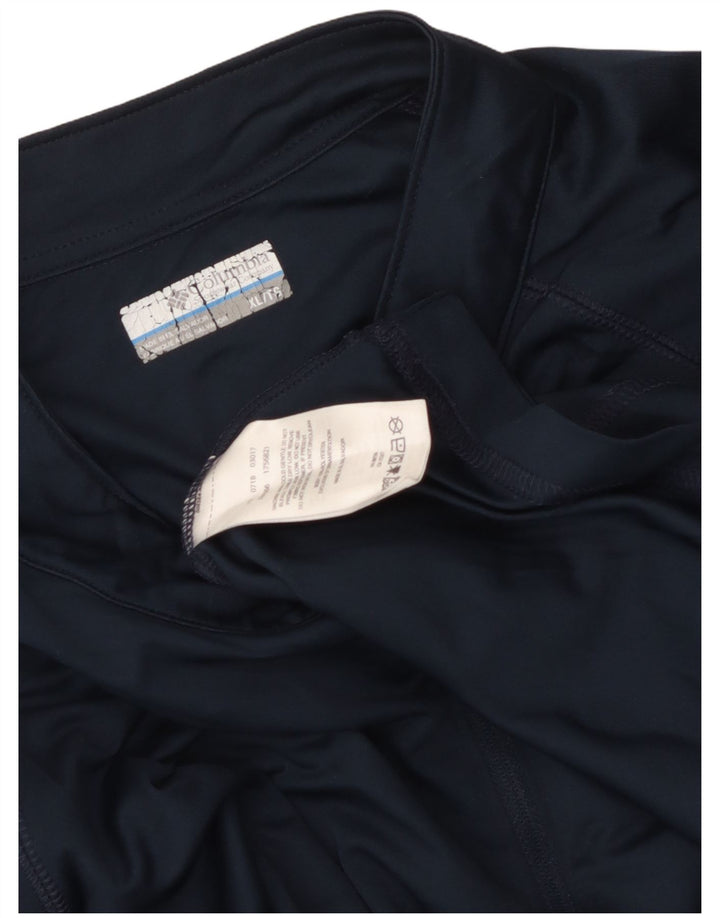 Maglietta Columbia Omni-Shade Graphic Pullover da uomo XL Blu Navy