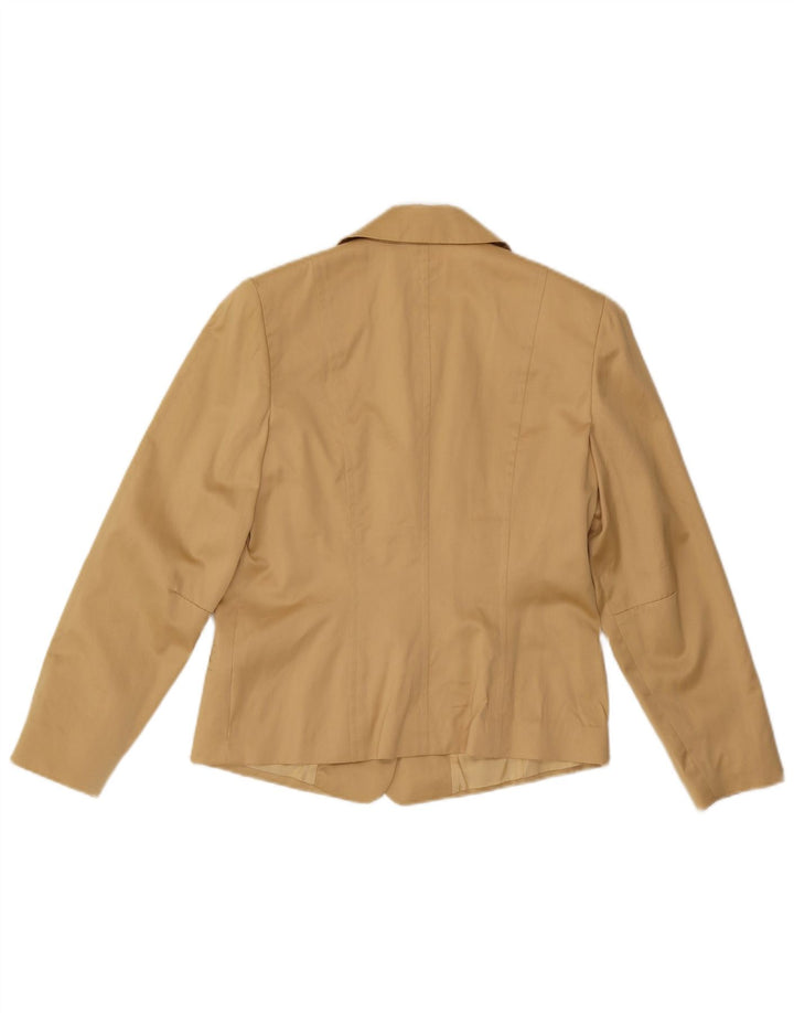 BOGNER Set gonna da donna in 2 pezzi a 4 bottoni US 10 Large W29 Cotone beige