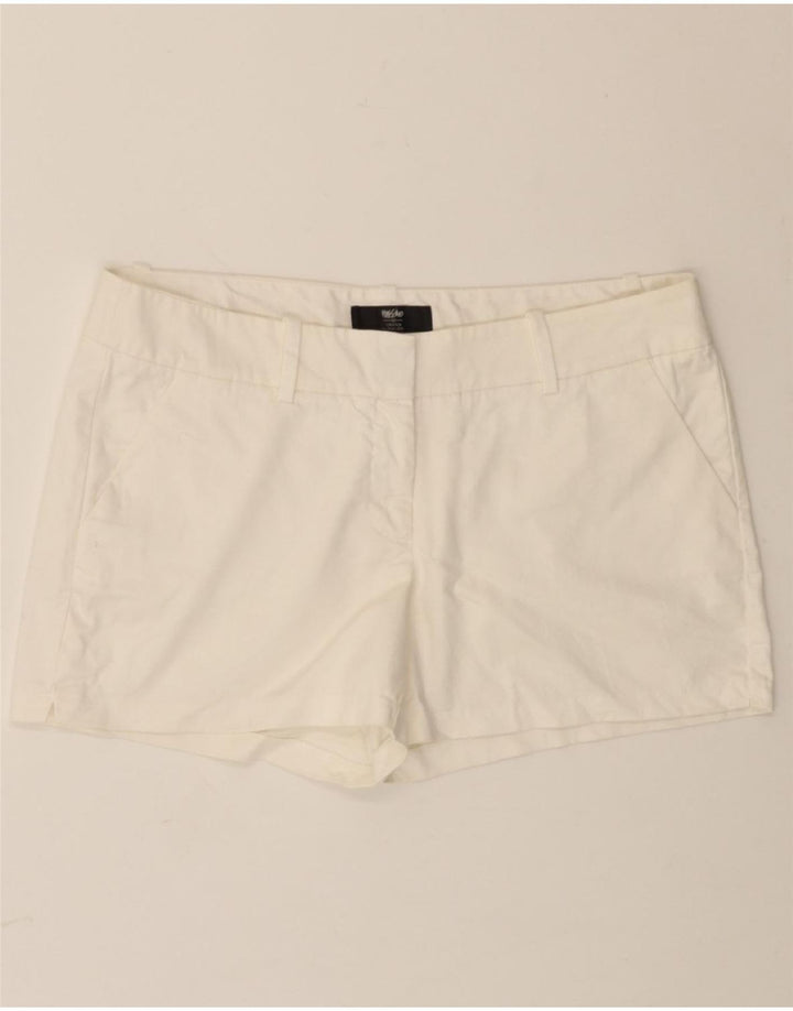 MOSSIMO Womens Chino Shorts US 12 Large W34 White Cotton Vintage Mossimo and Second-Hand Mossimo from Messina Hembry 