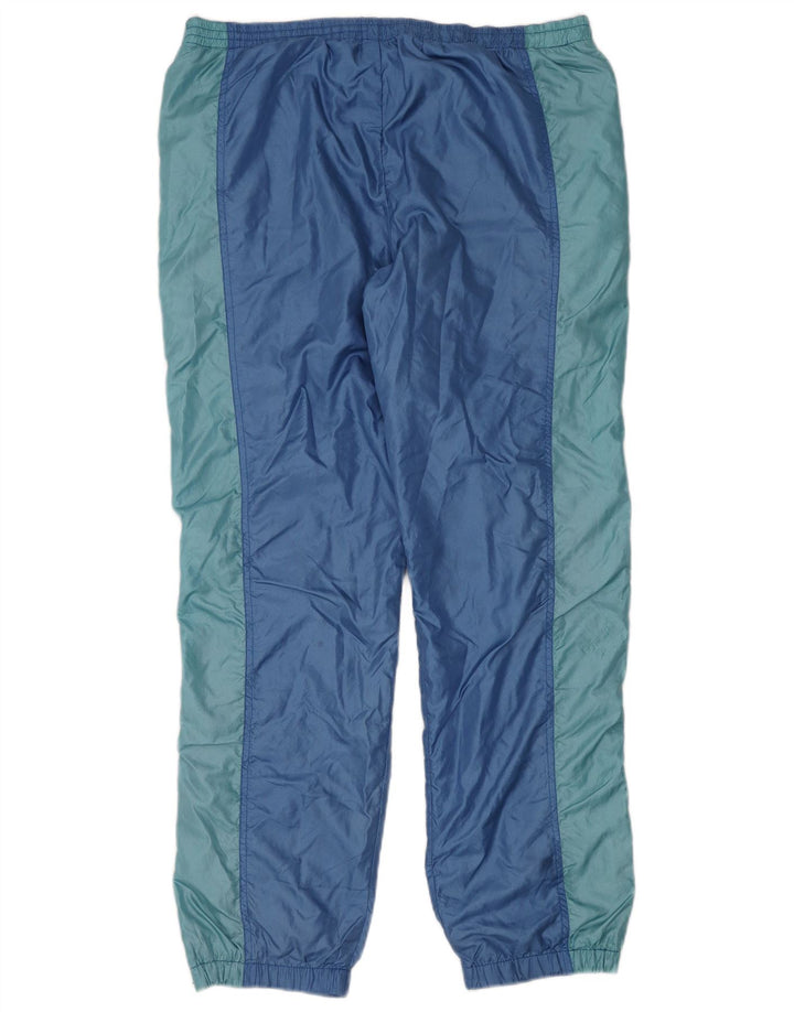 Pantaloni da tuta da uomo Erima Joggers Large Blu Colourblock in poliammide