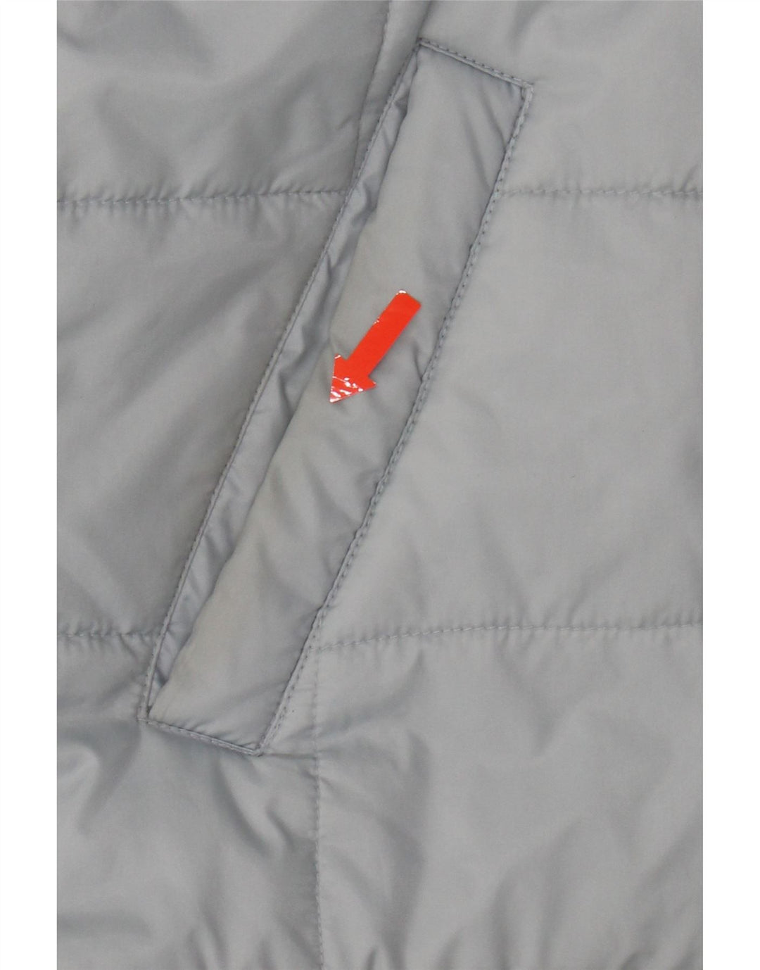 CRAZY WORLD Womens Padded Jacket UK 14 Medium Blue Polyamide Vintage Crazy World and Second-Hand Crazy World from Messina Hembry 