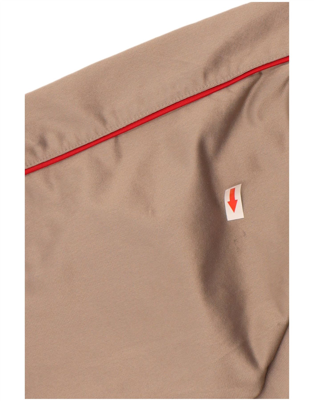Giacca da tuta da uomo Lotto grande in poliestere beige