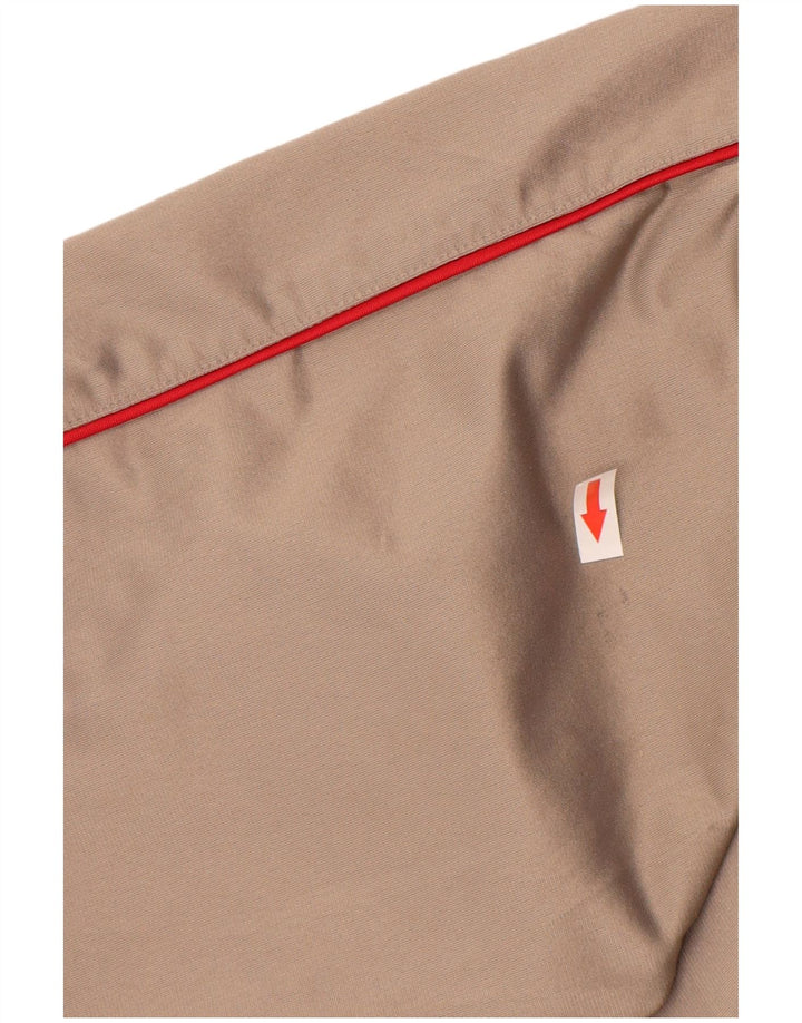 Giacca da tuta da uomo Lotto grande in poliestere beige