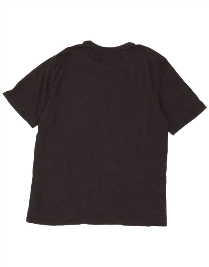 T-shirt grafica da uomo Champion Top 2XL cotone nero