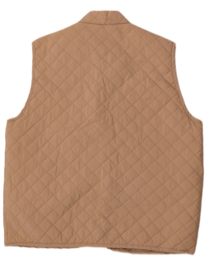 Gilet trapuntato da uomo Brugi UK 42 XL Poliestere beige