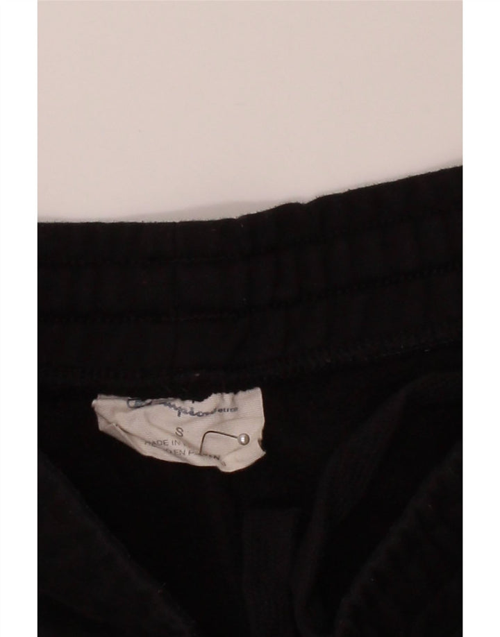 CHAMPION Mens Tracksuit Trousers Joggers Small  Black Cotton Vintage Champion and Second-Hand Champion from Messina Hembry 