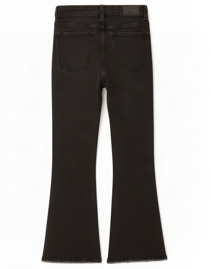 Jeans svasati da donna Zara EU 36 XS W26 L26 Nero
