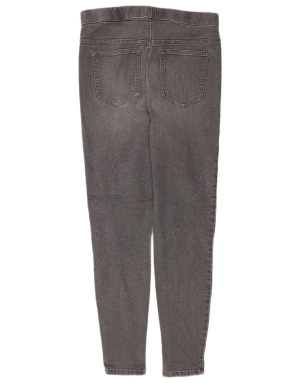 Jeans Jeggings da donna Marks & Spencer UK 12 Medio W30 L28 Cotone grigio