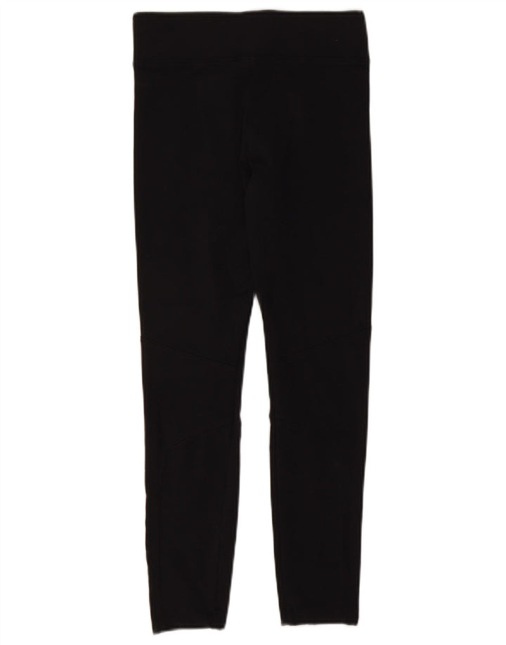 Leggings corti da donna Nike UK 8 piccoli in cotone nero
