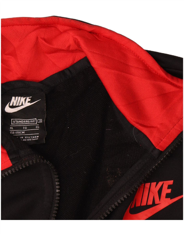 Giacca da tuta standard da ragazzo NIKE 13-14 anni XL Black Colourblock