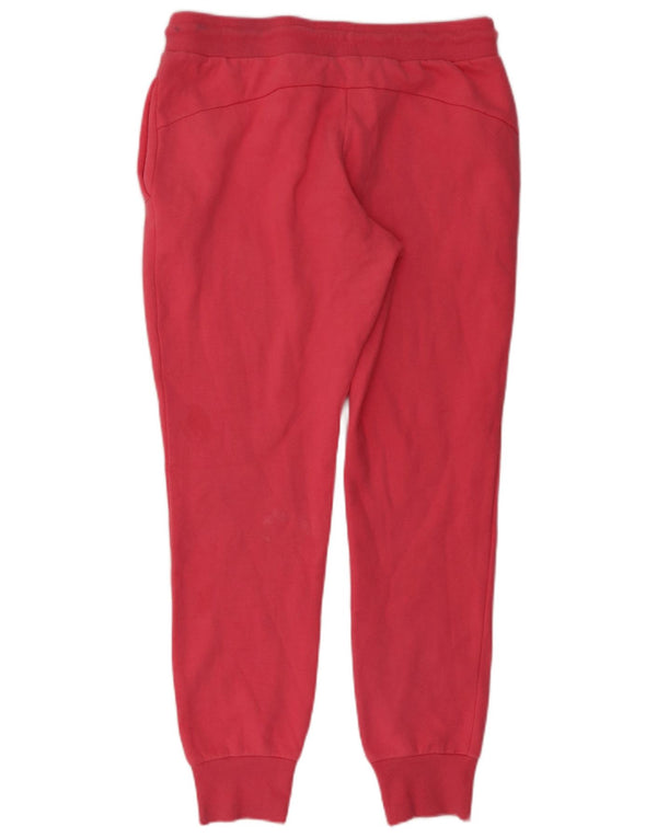 Ellesse Pantaloni da tuta con grafica da donna Joggers UK 12 Cotone rosa medio