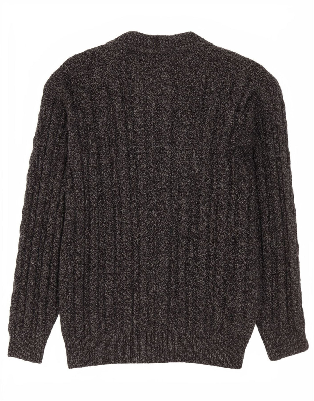 Maglione cardigan da donna Balloon in lana grigio medio