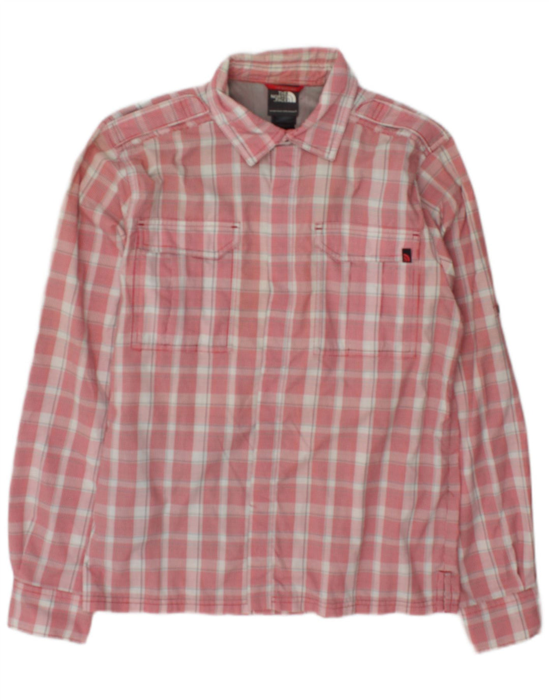 Camicia da uomo The North Face in nylon a quadri rossi piccoli