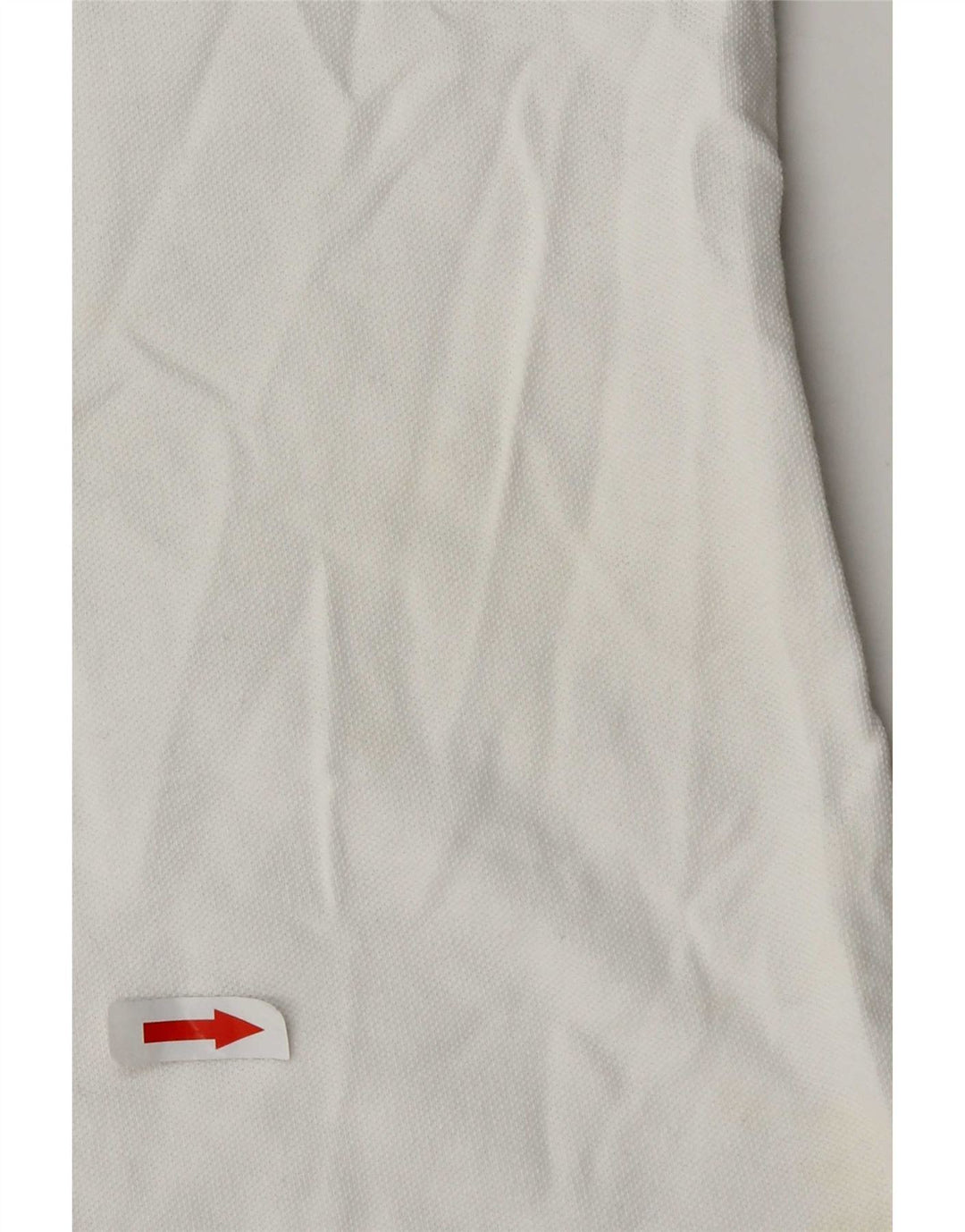 Polo Diadora Uomo Cotone Rigato Medio Bianco