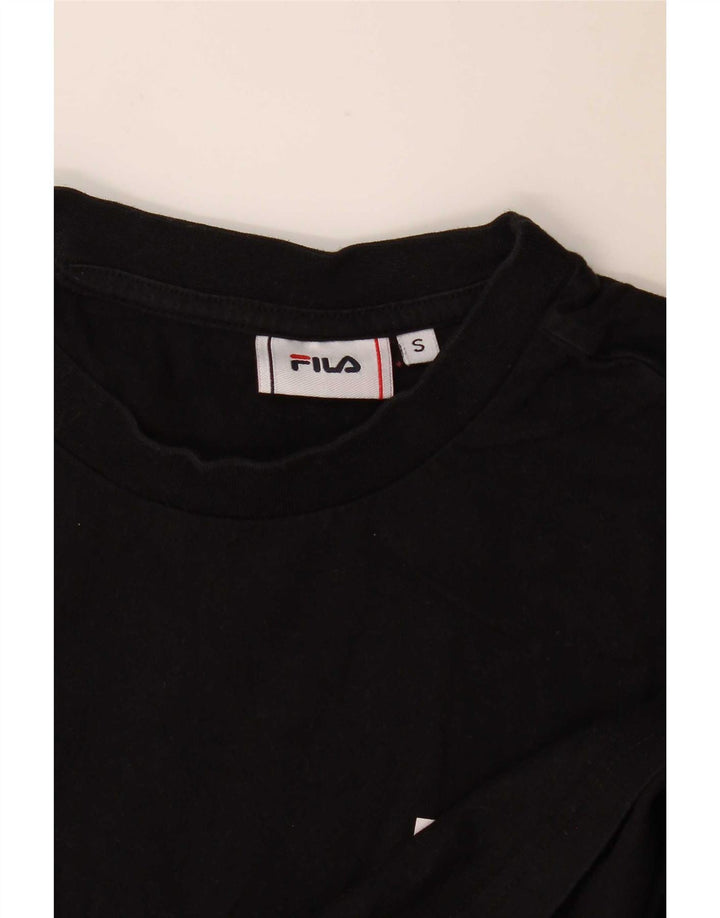 Maglietta Fila da donna Top UK 10 Small Nera