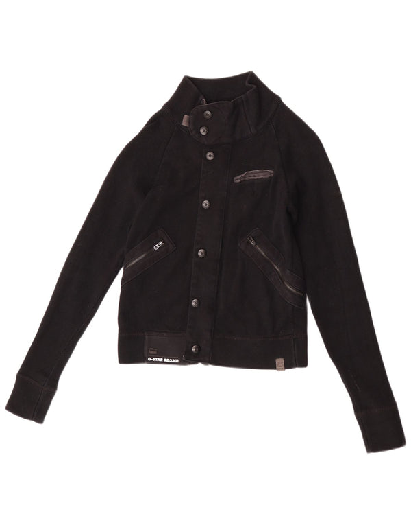 Giubbotto bomber corto da donna G-Star UK 12 cotone nero medio